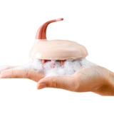 Детский силиконовый массажер, шампунь, расческа для кожи головы