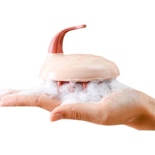 Детский силиконовый массажер, шампунь, расческа для кожи головы