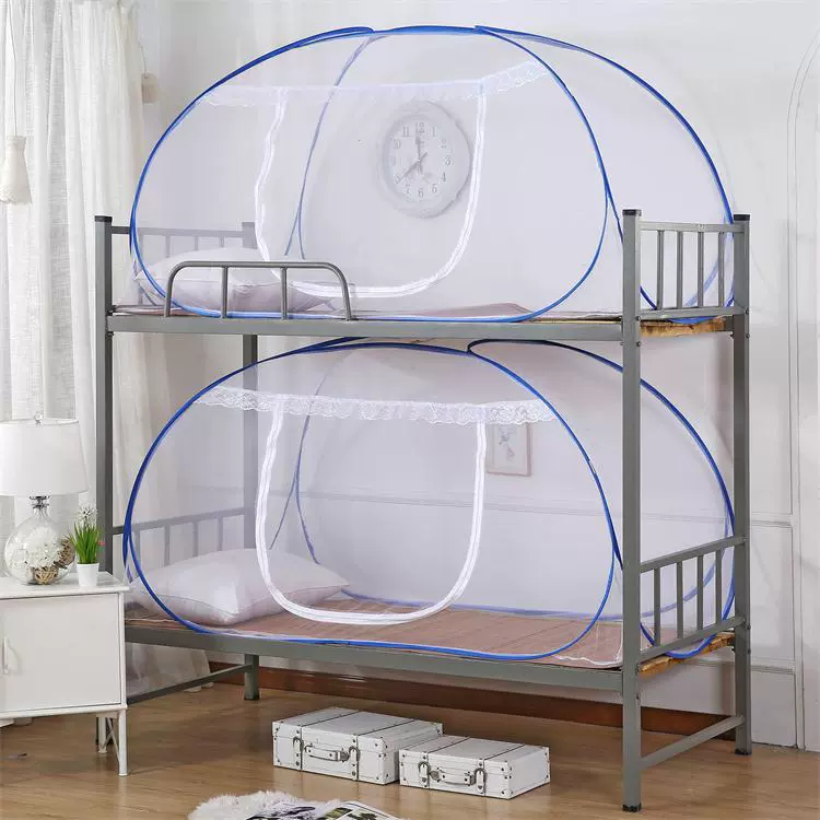 giường hình ảnh Authentic lưới giường 1,5m nhà 1,8 m lều hoang dã sinh viên ký túc xá yurt 0.9m 1.2M - Lưới chống muỗi mùng ngủ cao cấp