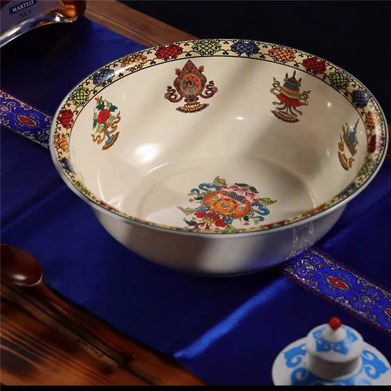 Extra Thick Export Enamel Basin, Old-Fashioned Kitchenware, Large Dough Mixing Basin for Home Kitchen, Enamel Dough Basin, Enamelware Basin, Large Basin