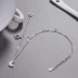 Vòng chân nữ s925 sterling bạc sao tháng phiên bản Hàn Quốc của chàng sinh viên giản dị Sen cổ kính chuông cổ điển gợi cảm 2018 mới
