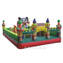 Kindergarten Inflatable Castle Trampoline Trampoline Inflatable Jumping Bed Naughty Castle Inflatable Bouncing Mickey House Paradise