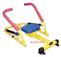 Kindergarten Early teaching fitness equipment for home training equipment Childrens dual track rowing machine fitness facilities 10 sets
