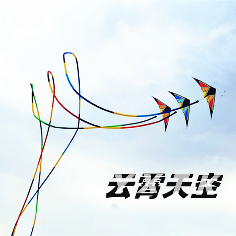 Yunxiao Sky Kunlong Stunt Kite with Three-Dimensional Tail, Floating Tail, Barrel Tail, Double-Line Stunt Kite, Four-Line Eye-Kite