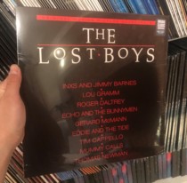 (Genuine Spot) Lost Boy The Losst Boys Movie Soundtrack Black Gel Record LP Red Gum