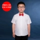 Fat boy áo ngắn tay 2018 hè mới cho bé trai to bự cộng thêm phân bón để tăng áo thun cotton thoáng khí