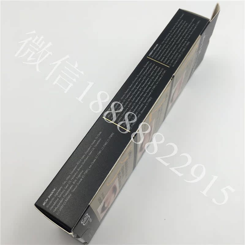 Thái Lan chính hãng Mistine 3D ba chiều chống thấm bột lông mày chống mồ hôi bút chì không nở đang nhuộm kem lông mày bền màu dễ dàng kẻ mày karadium