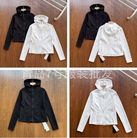 Ds Arrow Women's Autumn Slim Fit Zipper Hooded Sweatshirt Jacket Md 355368