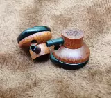 DIY сплошной древесина интегрированная ушная раковина Бразильская розовое дерево 15,4 мм