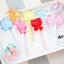 Japan Three Literns KITTY Melotti Melody Budding Dog Twin Neutron Star Jade Gui Dog Baseball sugar styling ball pen