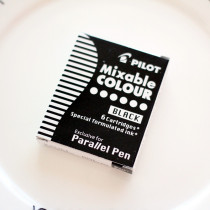 Japan PILOT Bagle) Colored Ink Sacks 12 Color Ink Guts Parallel Fountain Pen Pen Ink Biliary IC-P3-S6