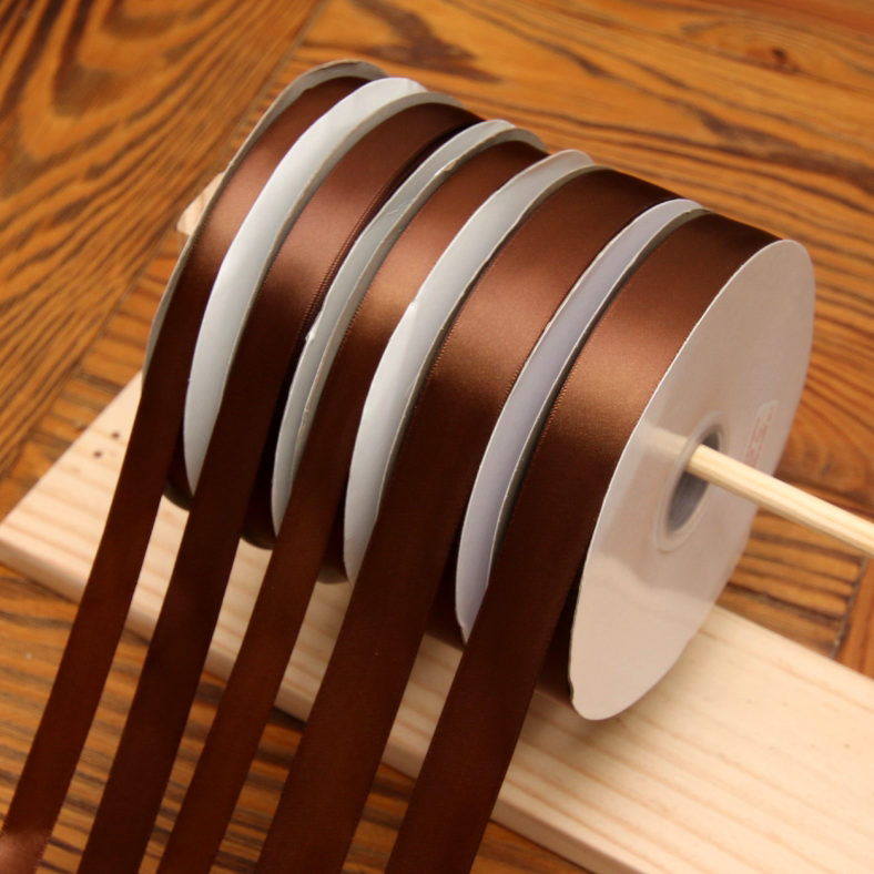 Brown Brown calligraphy and painting mounting material Calligraphy and painting framed Ribbon Ribbon Cloth strap Stunning rope bundle painting hand reel