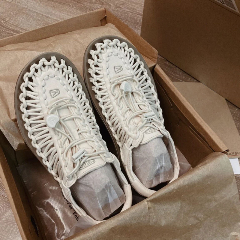 KEEN UNEEK Cohen Japanese Small Weaving Shoes Outdoor Leisure Couple Sandals Tracking Creek Shoes for Men and Women