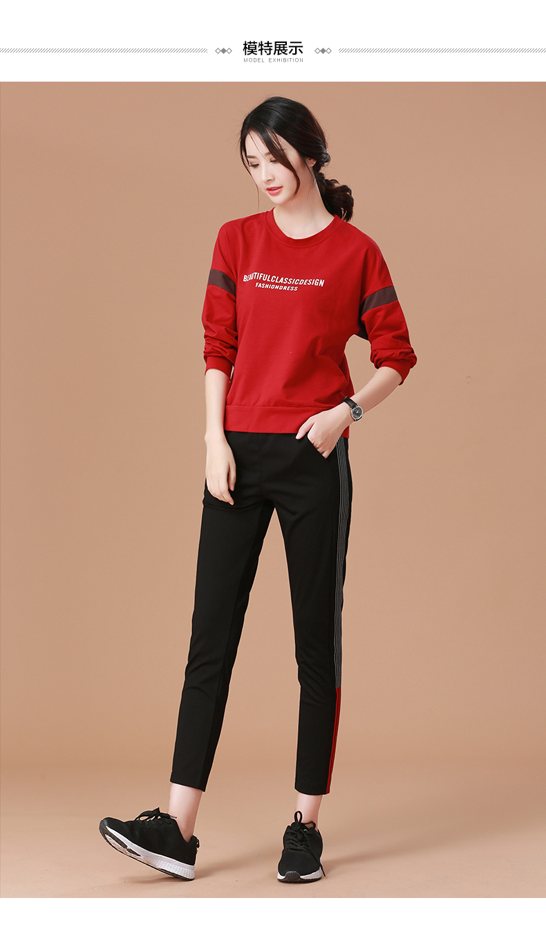 黑色运动裤女学生2018秋装新款街拍哈伦裤潮