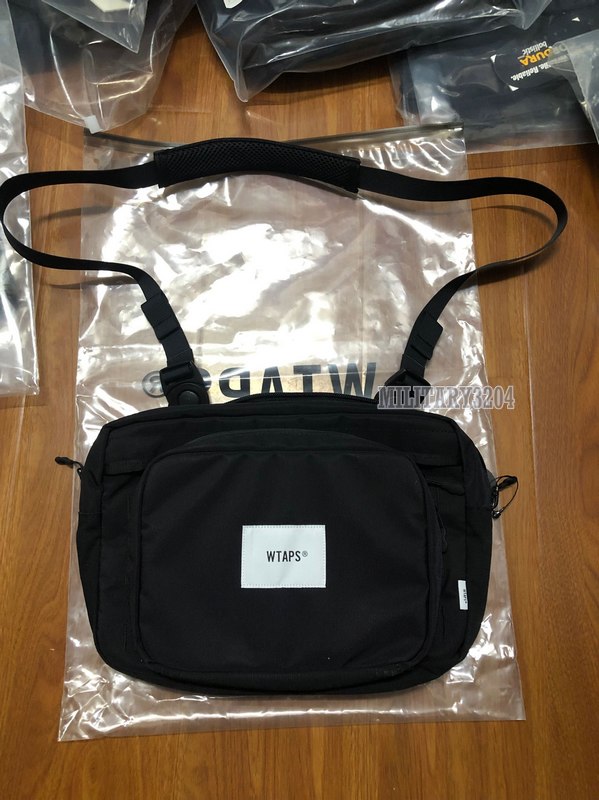现货WTAPS BANDREEL/BAG.NYLON.CORDURA® 19AW 可拆卸胸包挎包