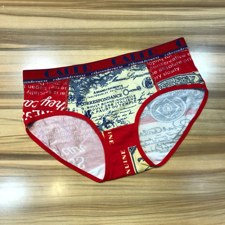 Cabernet Caber xu hướng thời trang cặp đôi đồ lót nam và nữ trẻ trong quần đùi boxer 228 128 quan lot nam