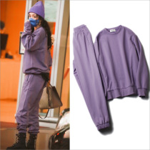 Star Yang power the same clothes sports casual suit womens spring and fall Cavet suit suit 2021 new womens wave