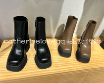 SLY domestic fashion thick-soled round head Boot 030EAA55-4890 hang tag 1098