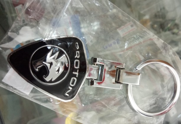 Totem key button car key car mark button ring metal Malaysia PERODUA myvi proton