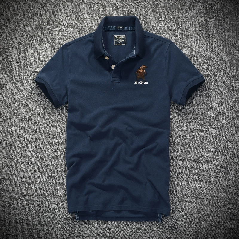 Áo sơ mi nam afT chính hãng của Mỹ ve áo ngắn tay mùa hè cotton mới giản dị Áo sơ mi POLO XL