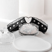 Sexy Lace Rivet Loving Leg Ring Pendant Socks Accessories Thighs Strap Ornaments Pu Tightness Photo Accessories Accessories