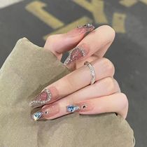 Wearing Chia Chia Chia Patch Glazed Crummy With Small Red Book New Medecor Net Red Ins Chia Tablet Fake Nail Sticker