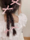 Ballet Girl Style Ribbon Bow Hair Clip Hair Trim Clip Sweet Braided Hair Clip Celebrity 2023 New Style