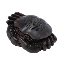 Purple pottery crab tea drain rack ceramic tea residue filter bagua diagram punched integrated tea filter tea set accessories tea rack set