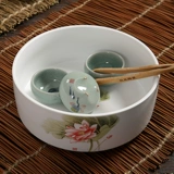 东茶西壶 Керамический якуанский чай набор чай чашка для мытья чашка для стирки ручки мыть ягненка Лорд Глэйз чай большой