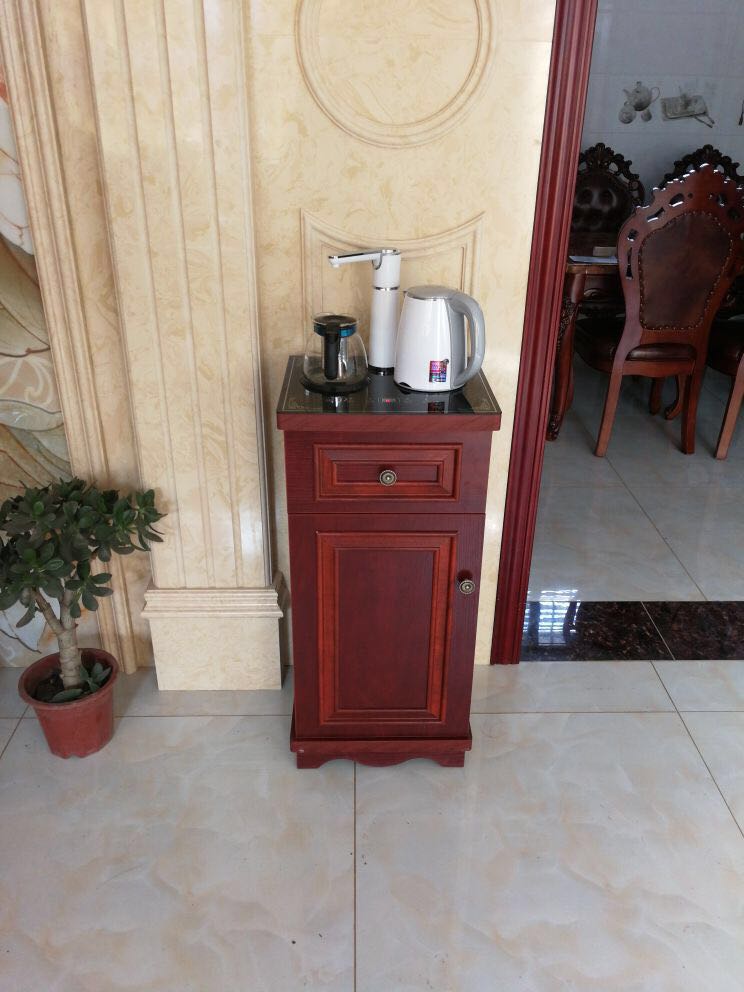 máy lọc nước sinh hoạt Gỗ gụ màu Trung Quốc thanh trà máy nhà tự động nước thông minh tủ trà gỗ máy lọc nước panasonic