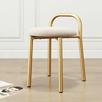 Золотая нога бежевая пушистая ткань