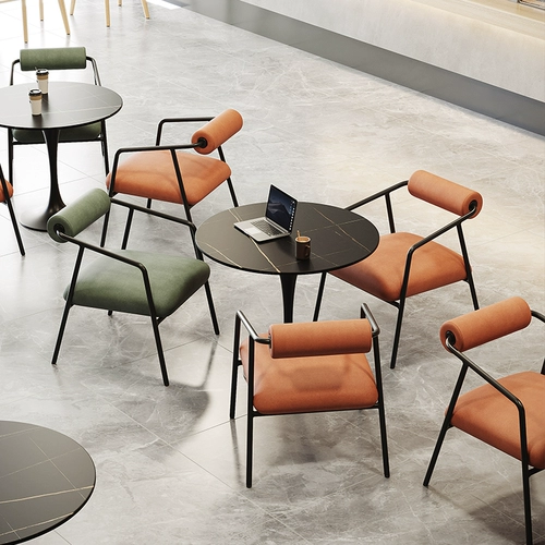 Nordic Modern Light Luxury Home Dining Table Стул гостиницы.