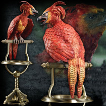 Official genuine US Harry Potter perimeter Dumbledore Phoenix Fox statue hands on a swing