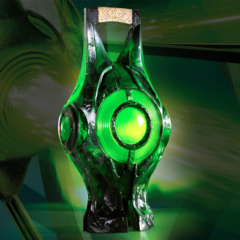 Noble Officer Net Green Light Hal Jordan Energy Light Green Light Prop Pendulum with Luminous Model