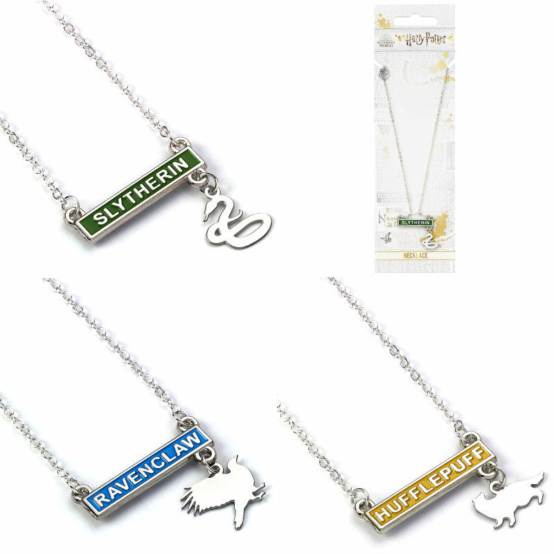 British joint Harry Potter perimeter Slytherin Ravenclaw Krauchic Badge badge pendant necklace