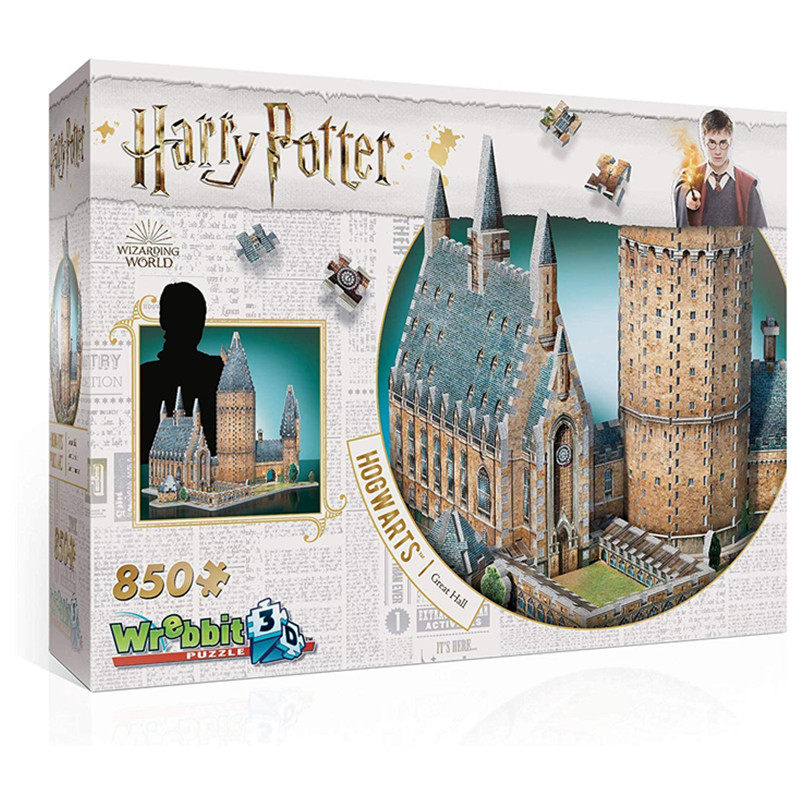 Warner Genuine Harry Potter around Hogwarts Auditorium Castle 3D puzzle