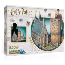 Warners genuine Harry Potter perimeter Hogwarts auditorium castle 3D Cubism puzzle 800 pieces