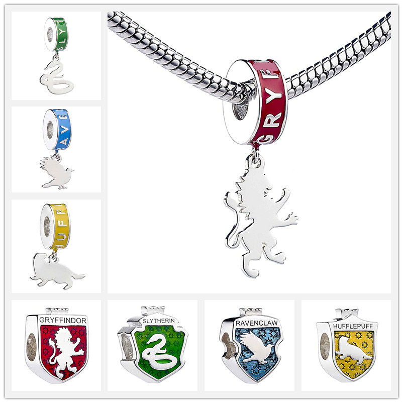 Joint Harry Potter Around Gryffindor Slytherin Badge of Pure Silver Series Pearl Ringing Box