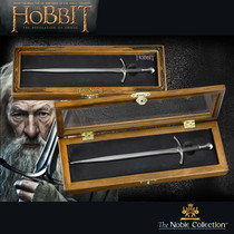The Lord of the Rings Hobbits perimeter Gladring Gandalf Enemy Fencing Demolition Letter Knife Wooden Box Unopened