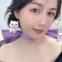 Tom汤姆猫图多盖洛 图茨美女猫后背大蝴蝶结项圈cos蝴蝶结Cos道具