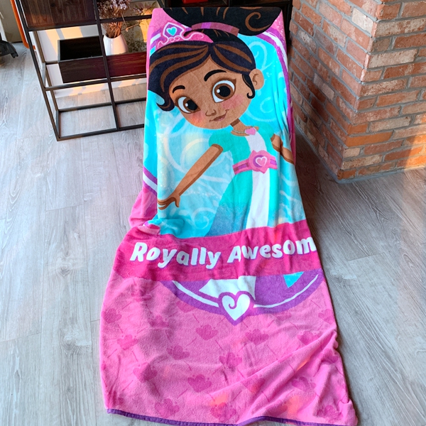 Clear Cabin Cartoon Coral Fluff Blanket Cover Blanket Suede Bed Linen Princess Knight Nella157 * 229cm
