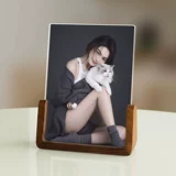 Фоторамка, акриловая фотография из натурального дерева, фотоальбом, изысканный стиль, делается под заказ, 67 дюймов