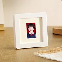 Снежная гора белая+прямоугольная карточная бумага 【Размещение документов 3.5x5,3 см】】】】