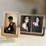 Фоторамка, акриловая фотография из натурального дерева, фотоальбом, изысканный стиль, делается под заказ, 67 дюймов