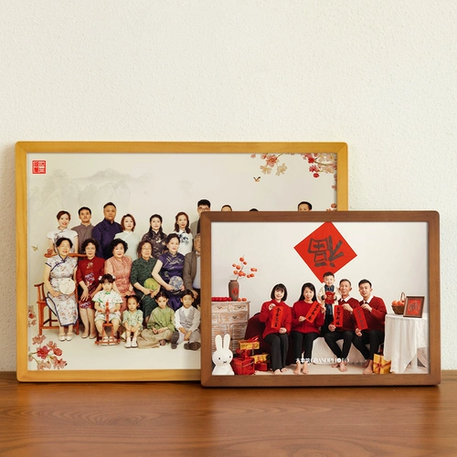 Семейная фоторамка, висящая на стене, индивидуальная стирка и печать фотографий для изготовления рамки для фотоальбома, мытье мобильного телефона, увеличение фотографии формата А3.