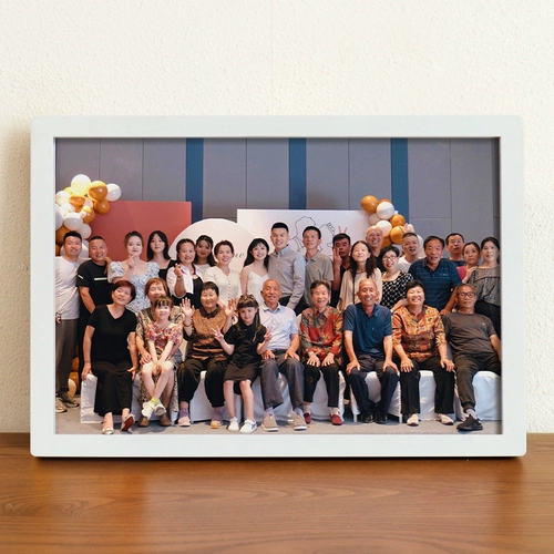 Семейная фоторамка, висящая на стене, индивидуальная стирка и печать фотографий для изготовления рамки для фотоальбома, мытье мобильного телефона, увеличение фотографии формата А3.