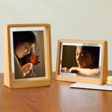 Фоторамка из натурального дерева, фотография, акриловый стенд, фотоальбом, делается под заказ, 6 дюймовая, 7 дюймов, изысканный стиль, «сделай сам»