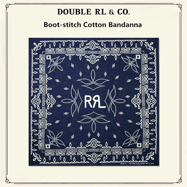 ＲＲＬ バンダナ　レア商品 早い者勝ち！！】レア⭐︎Double RL RRLバンダナ グリーン