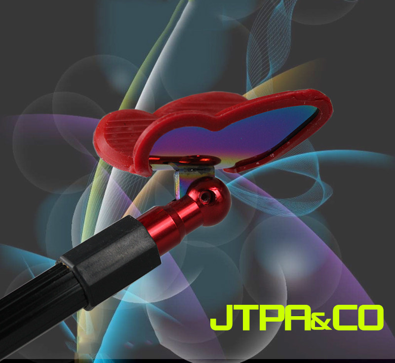 Freshwater fishing net change stainless steel butterfly bracket head detachable fishing rod twisting wire bracket head non-slip metric wire multi-purpose