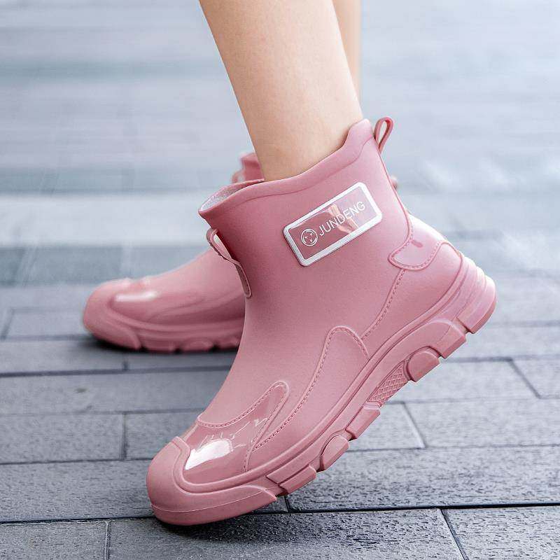 Short Rain Boots for Women, Adult Rain Boots for Rainy Days, Men's Wading Shoes, Rain Boots for Both Sunny and Rainy Days, Fashionable Waterproof Shoes